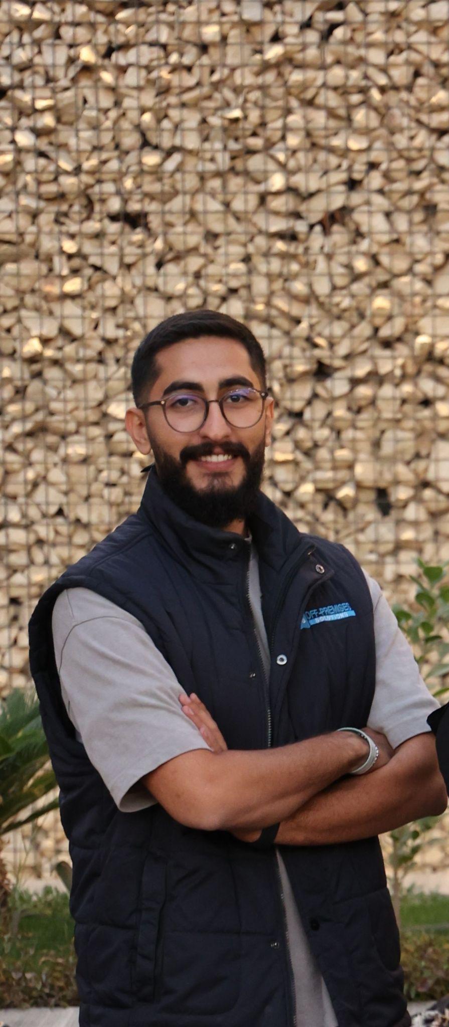 Portrait of M. Bilal Bakeer
